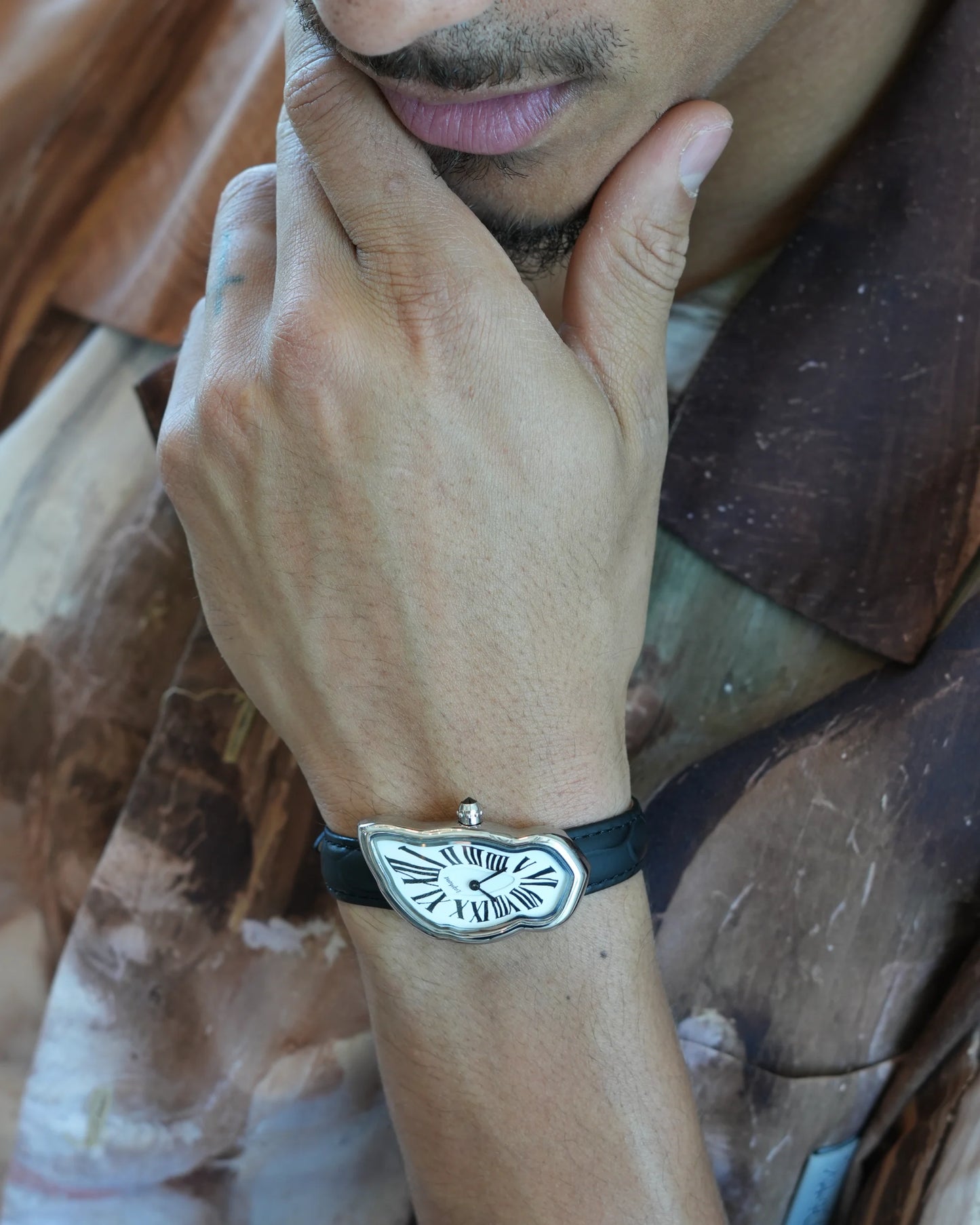 Montre Fondante Grande Argent