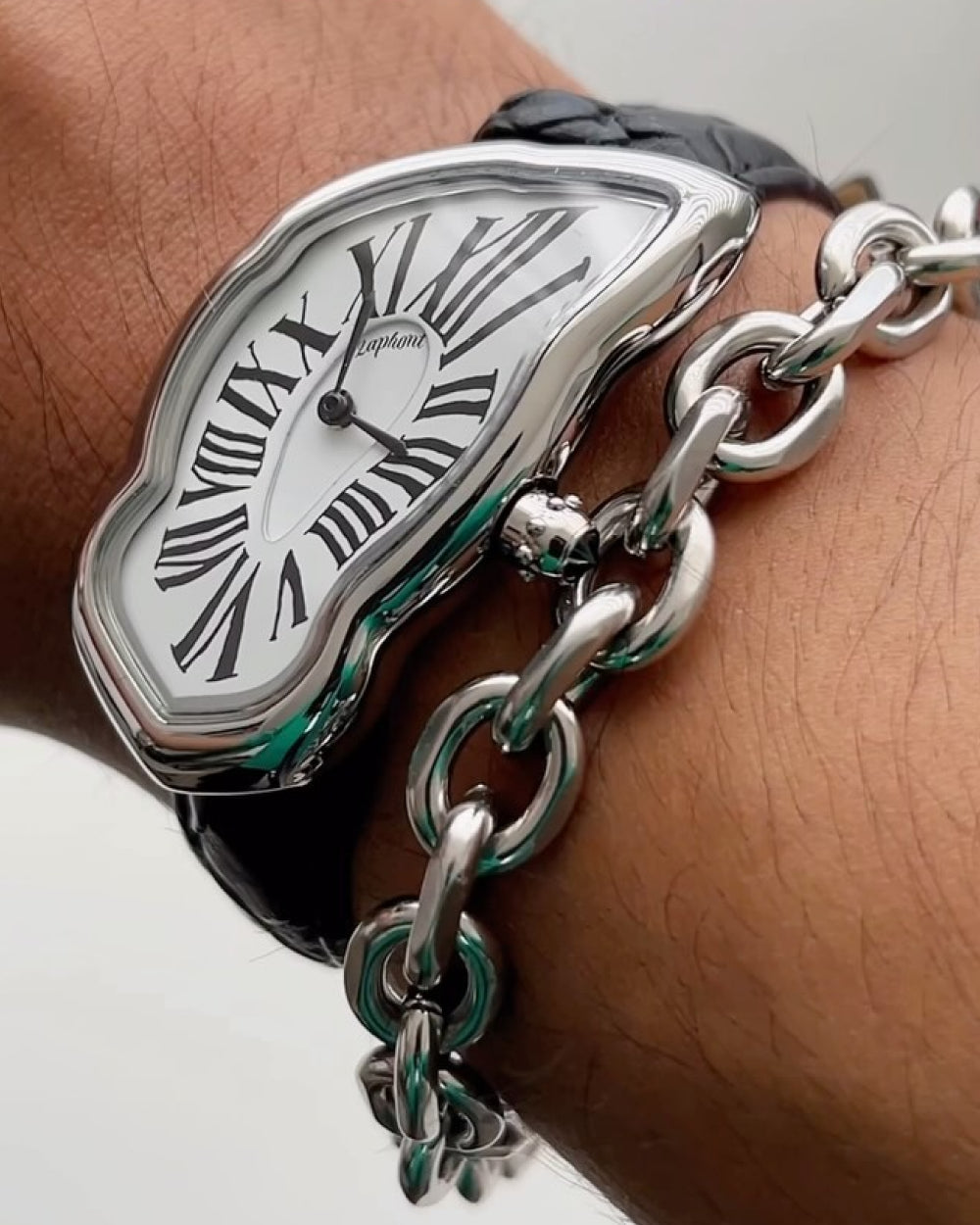 Montre Fondante Grande Argent
