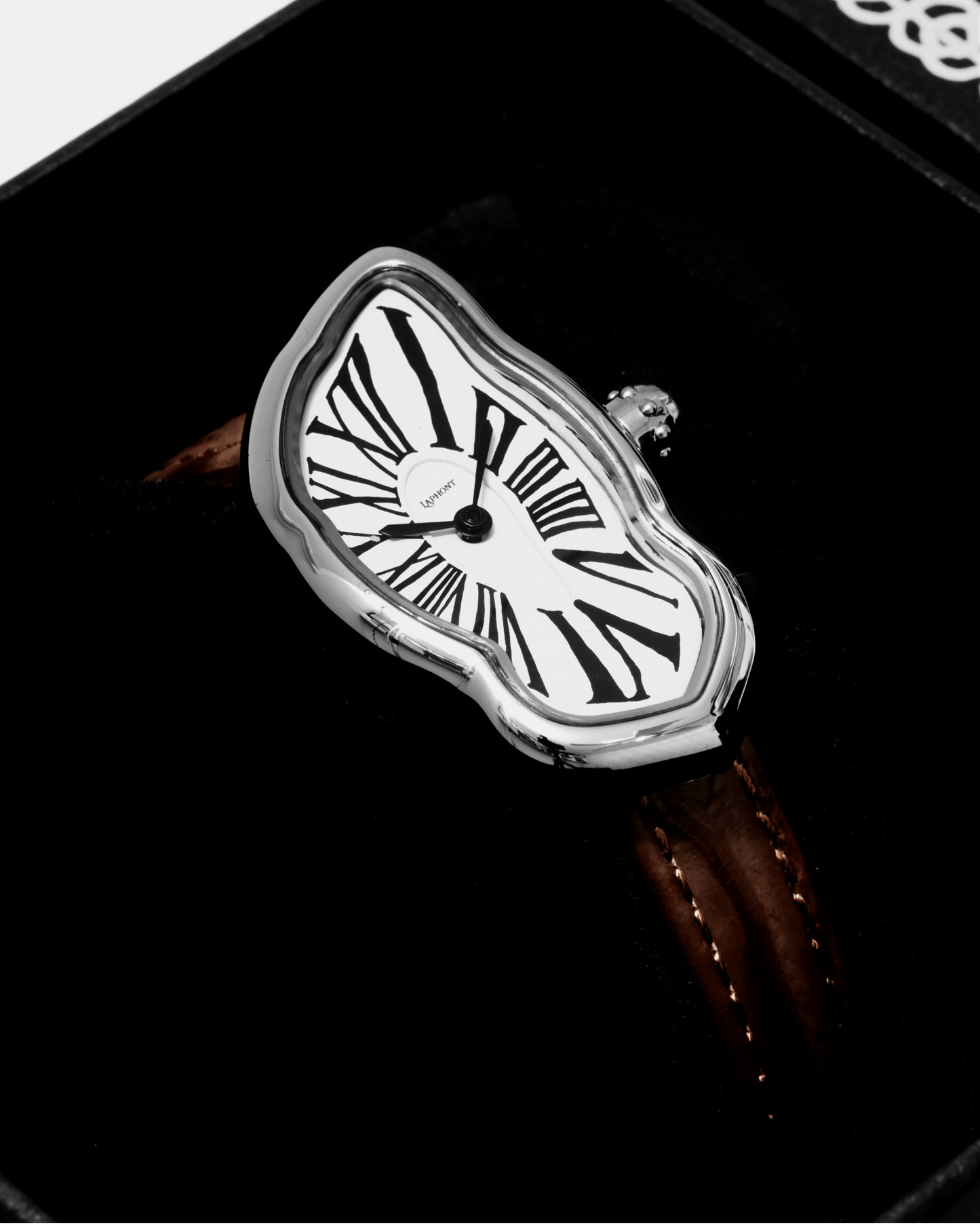 Montre fondante petit argent
